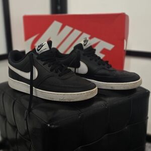 Nike Black and White Sneakers